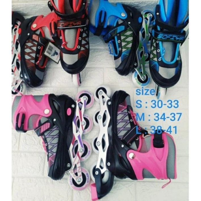 sepatu roda sofiya, power