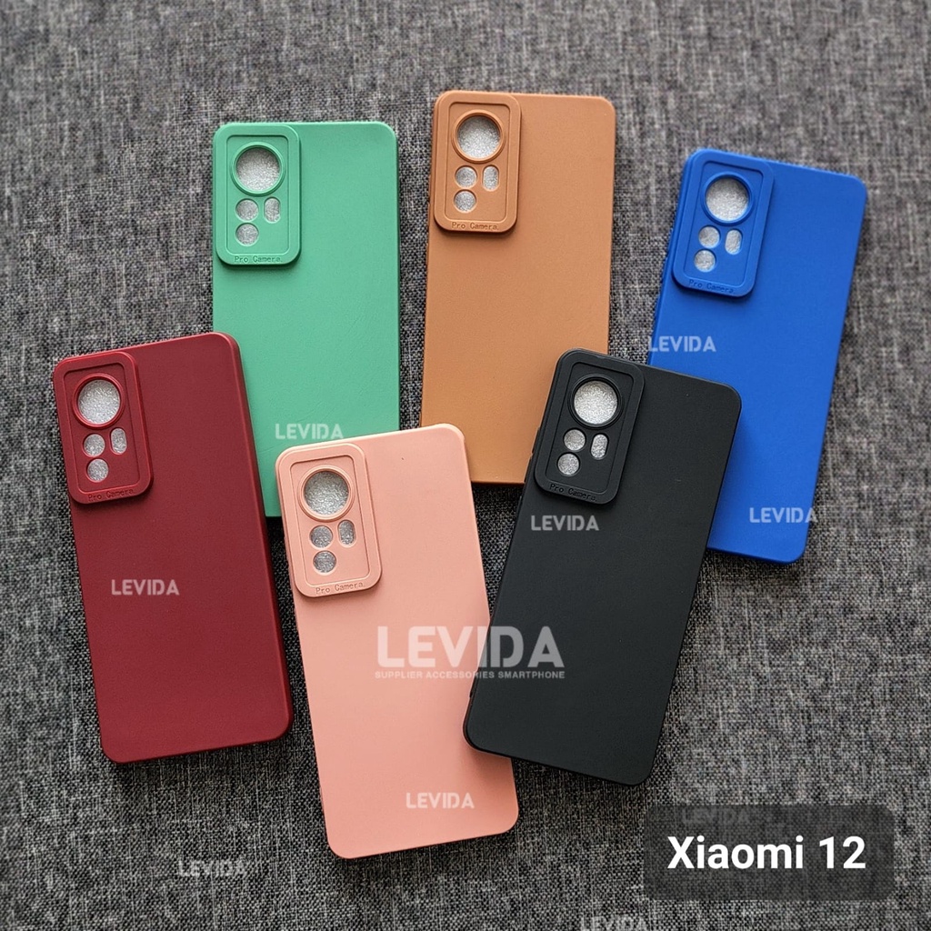 Xiaomi Mi 12 5G Xiaomi Mi 12 Pro Xiaomi MI A2 Xiaomi 6X Xiaomi MI A2 Lite case Pro Kamera Warna Maca