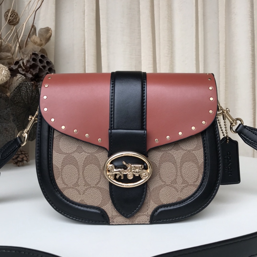 （grab）3241 3593 coach Rivet Style Women's Shoulder Bag Cross-body Bag