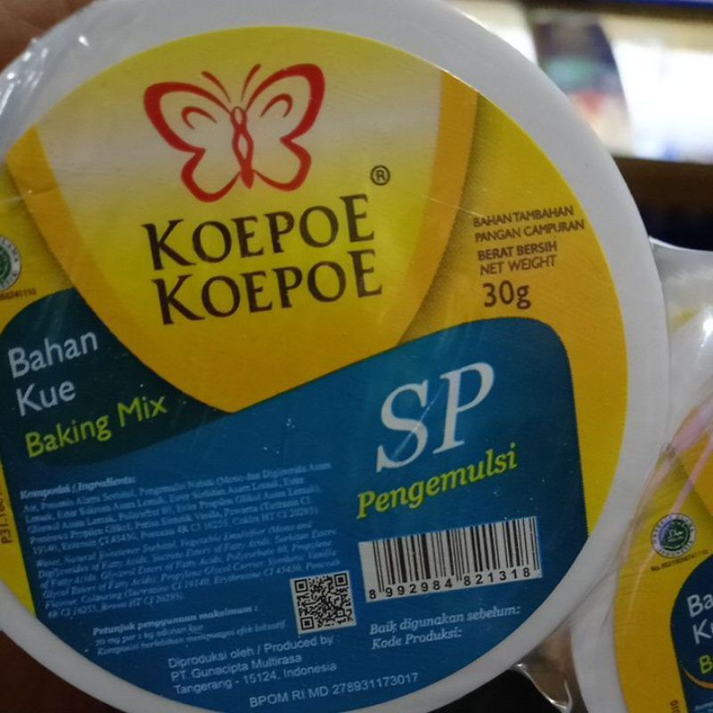 

SP pengemulsi bahan baking