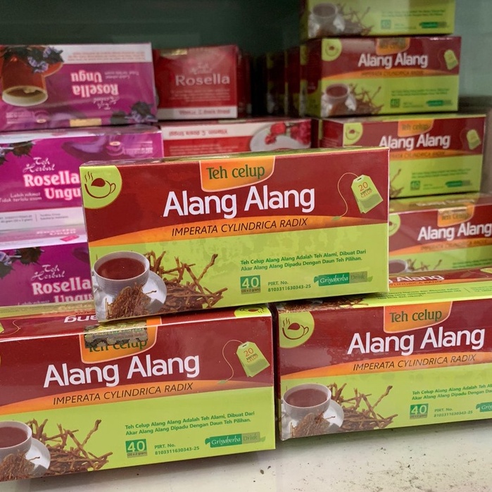 Herbal mengobati sariawan panas dalam dan melancarkan buang air kecil dengan teh Alang Alang alami