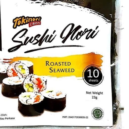 

Toki Nori 10 Sheet Yaki Sushi Nori Roasted Seaweed Lembaran