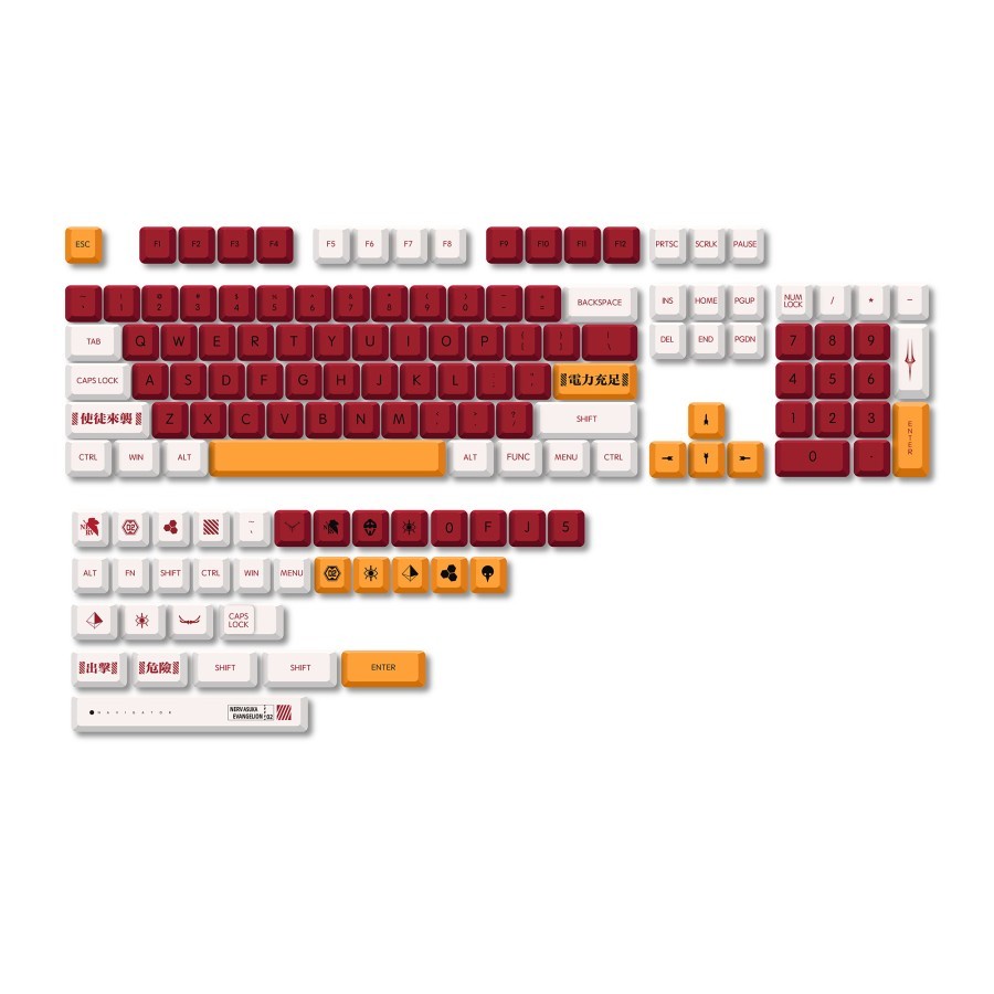 Paradox Gaming ZS-24 / ZS24 Dye-sub Keycaps 138 set XDA Profile