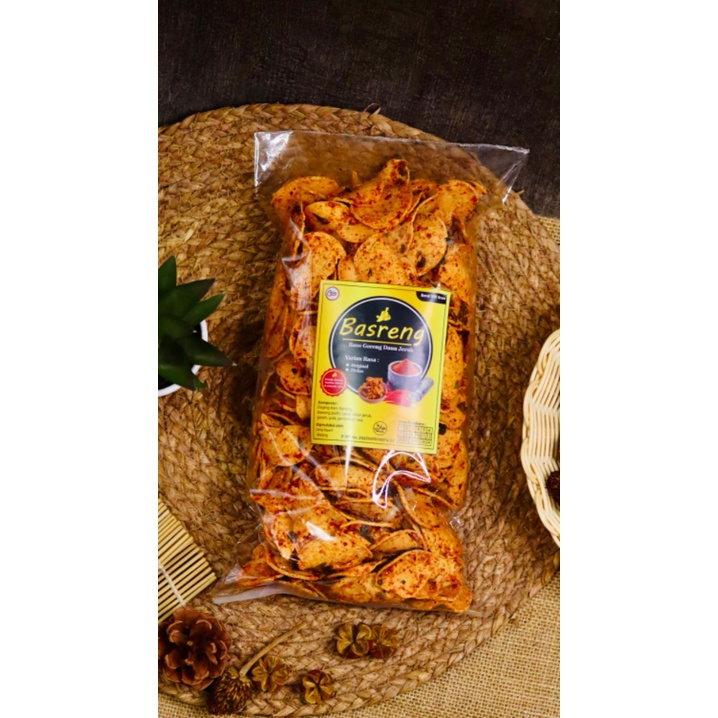 Basreng Pedas Daun Jeruk Kiloan 500 Gram Bumbu Cikruh