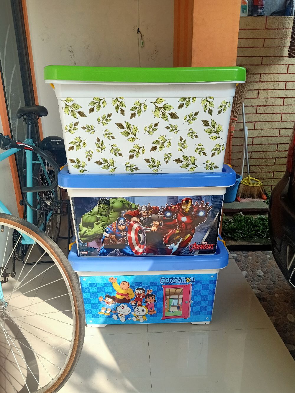 Go/grab - Container Box 60l/95l Generic Dan Karakter