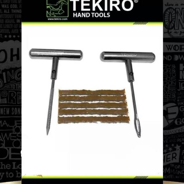 Tekiro Alat Tambal Ban Tubeless / Tire Repair Kit