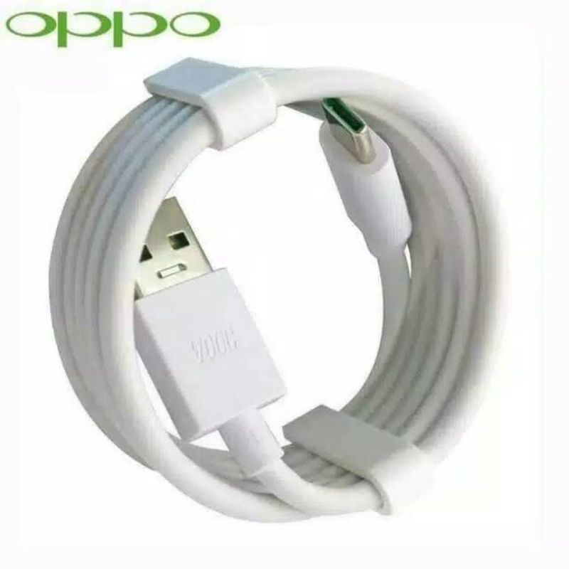 New Kabel Data Charger OPPO A5 2020- A9 2020-REALME 5PRO VOOC 3.0 USB TYPE-C Original 100%