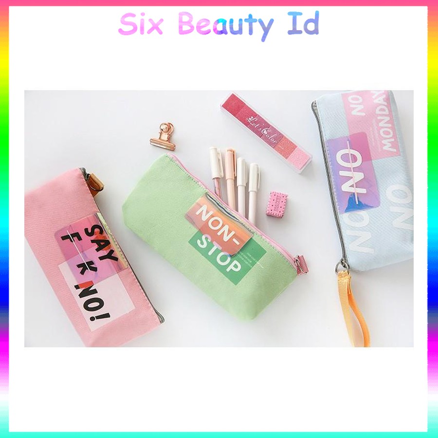 

Sale TP0066 Tempat Pensil NO and NO / Tempat Kosmetik