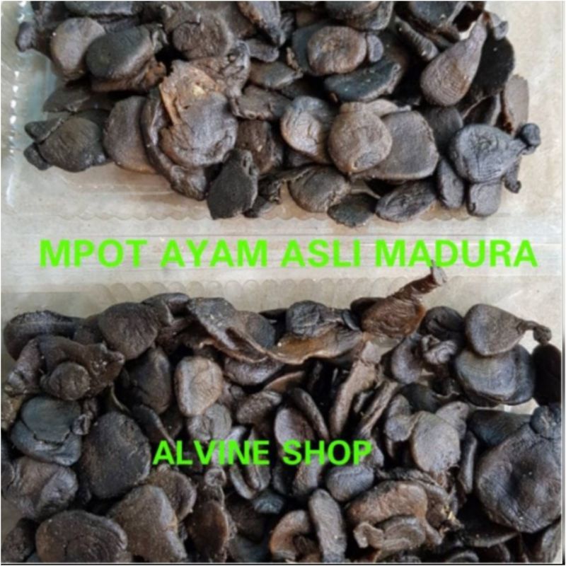 empot ayam alami asli tanpa olahan mpot ayam madura Asli 100gr