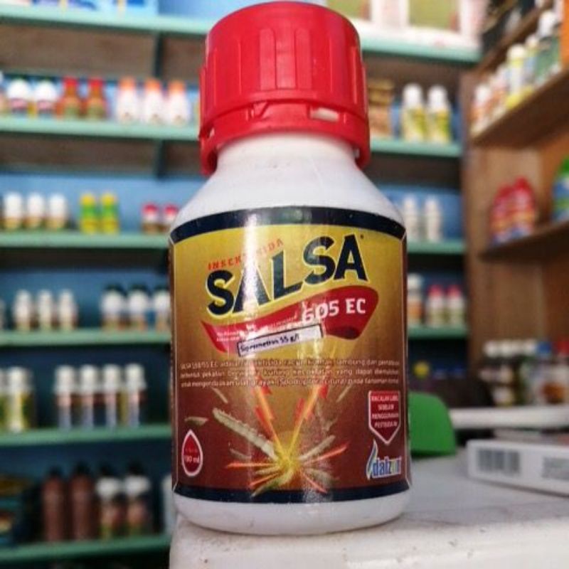PEMBASMI HAMA ULAT GRAYAK SALSA 605 EC ISI 100ML