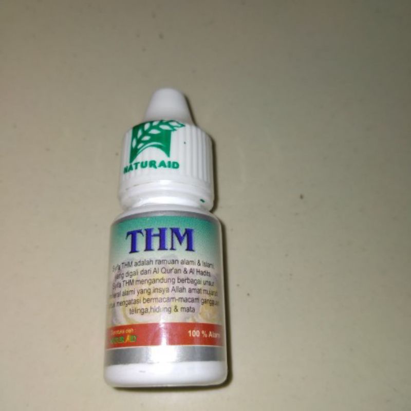 

obat tetes TeHaeM (Telinga Hidung Mata) original
