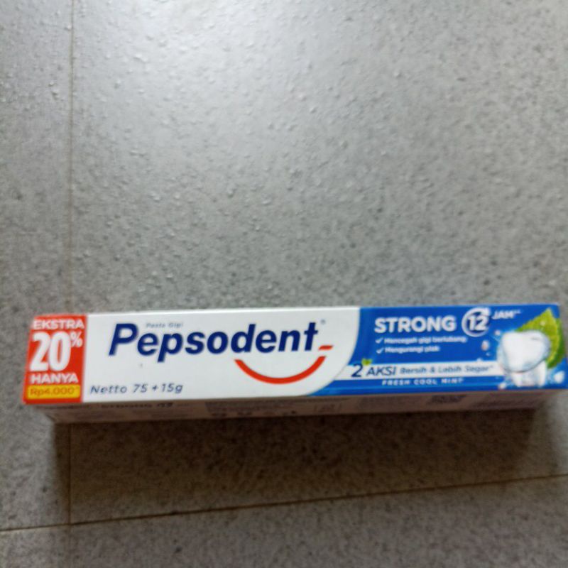 pepsodent 75gr+15gr
