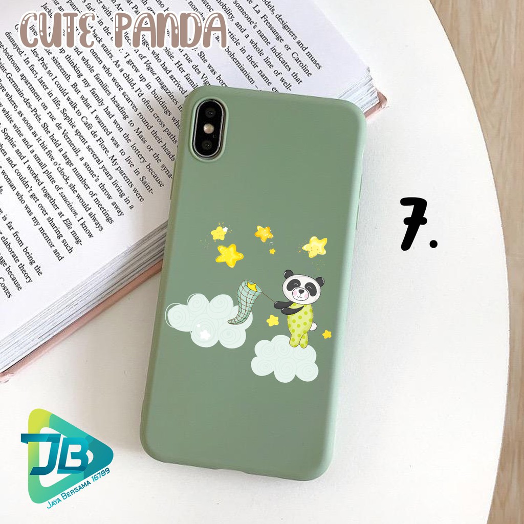 SOFTCASE CUTE PANDA SAMSUNG J2PRIME G530PRIME A10 M10 A20 A30 A20S A21S A01 M21 JB3394