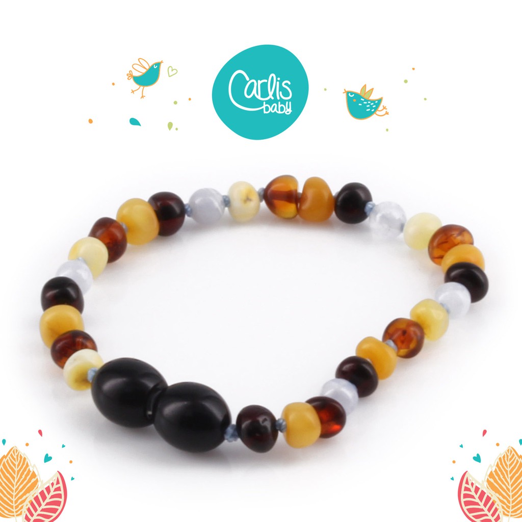 AG61 Gelang Amber Tumbuh Gigi Bayi By Carlis Baby