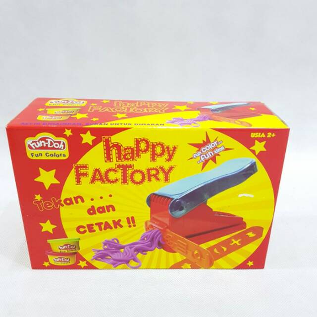 Fun Doh Happy Factory Mainan Lilin Anak Y1