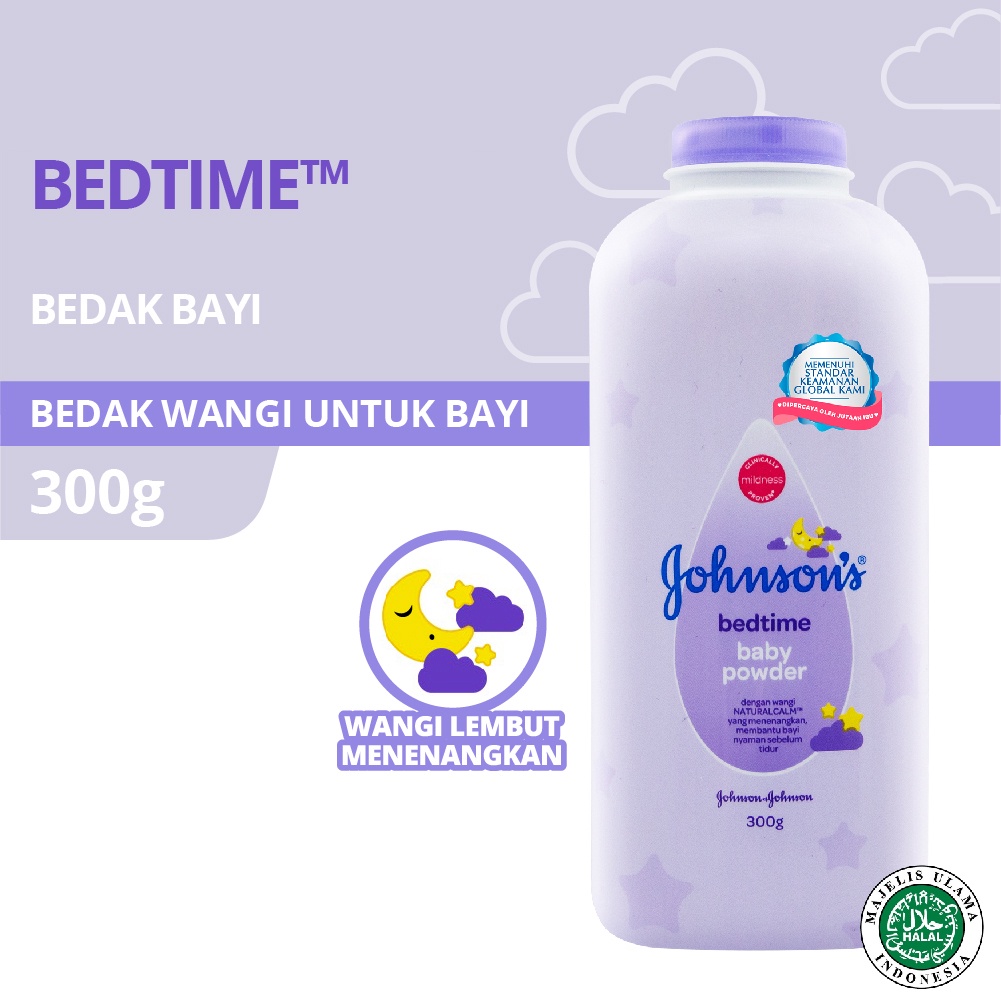 Johnsons Powder Active Fresh / Blossoms / Bedtime/ Milk Rice  / White 300gr + Bubble Wrap / Toko Makmur Online