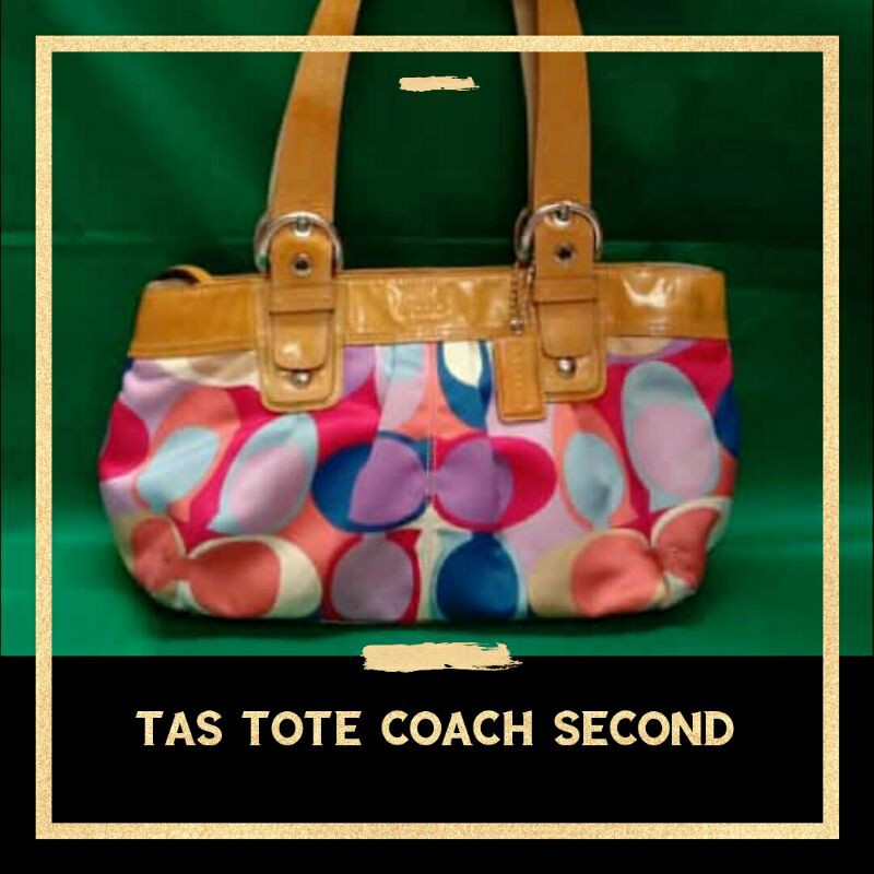 Tas Tote Coach Second