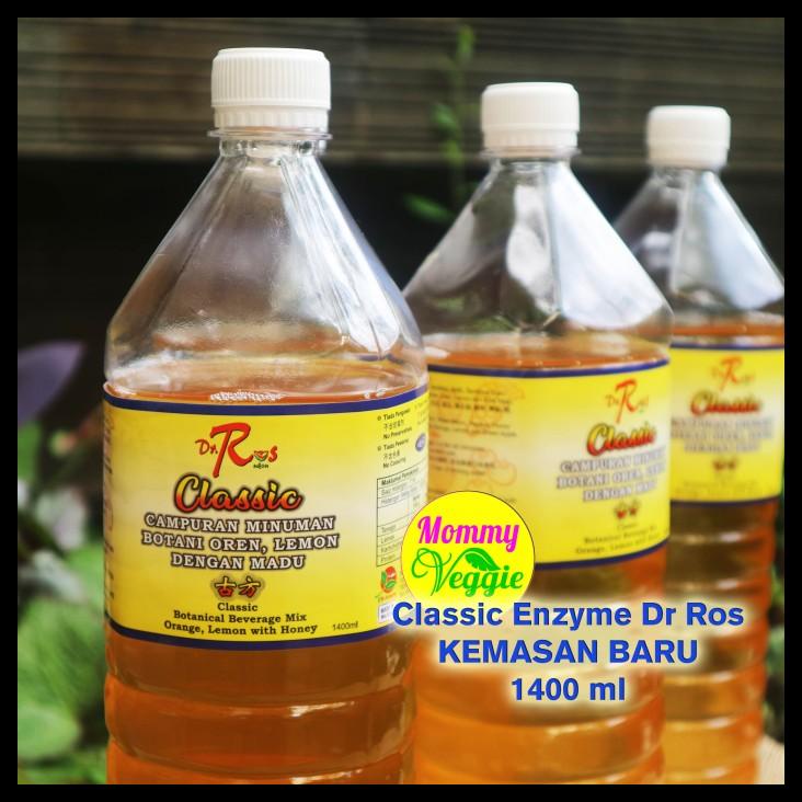 

DISKON TERBATAS !!! CLASSIC ENZYME DR ROS| 1400 ML | KLASIK ENZIM | TANPA PENGAWET TERLARIS