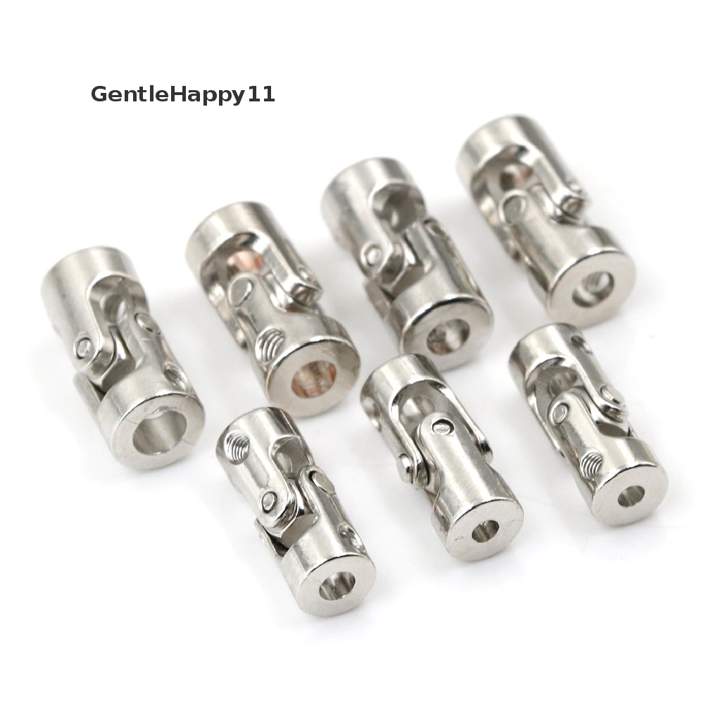 Gentlehappy RC Boat Metal Cardan Joint Gimbal Couplings Aksesoris Sambungan Universal