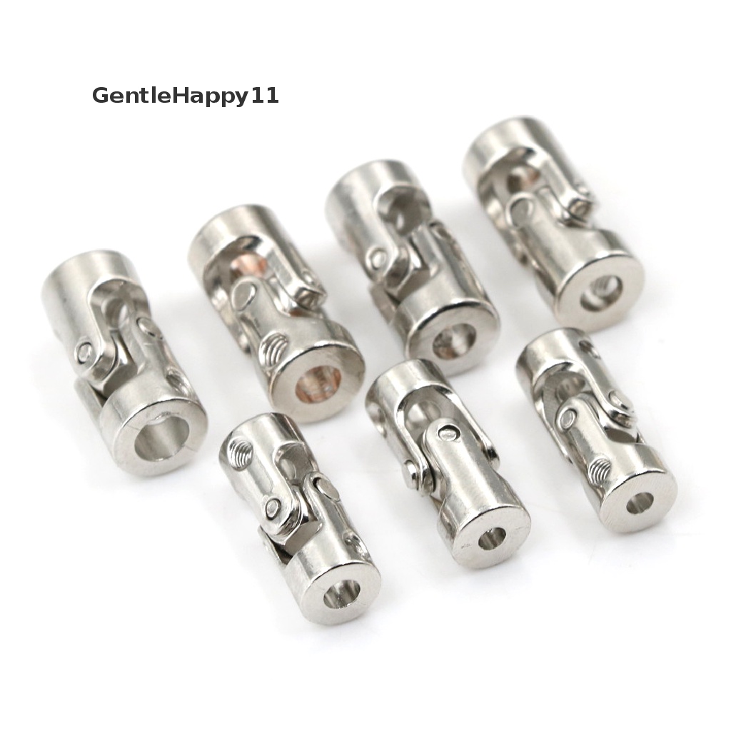 Gentlehappy RC Boat Metal Cardan Joint Gimbal Couplings Aksesoris Sambungan Universal