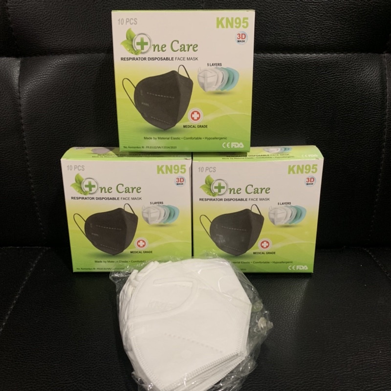 MASKER KN95 ONECARE KUALITAS TERJAMIN IZIN KEMENKES - MASKER KN95 ONECARE - KN95 MURAH - MASKER ORI