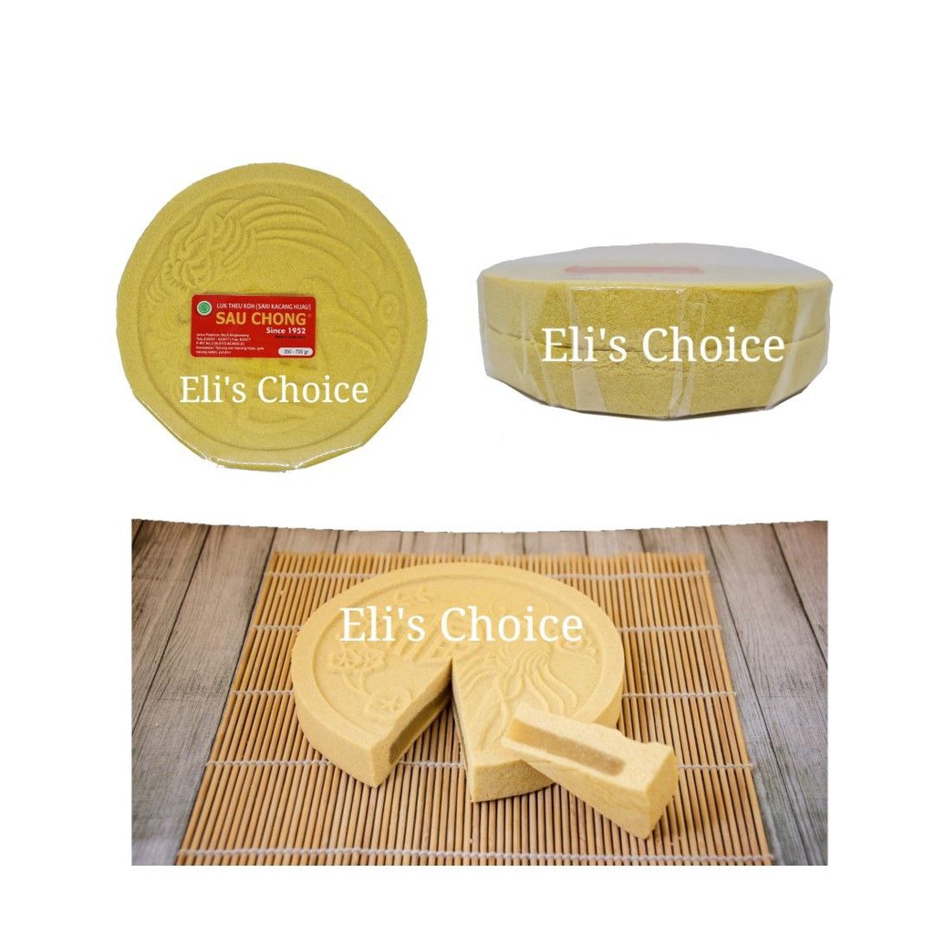 Kue Bulan Sau Chong / Moon Cake Sau Chong Luk Tau Koh / Luk Theu Koh ISI TAUSA 2 LAPIS