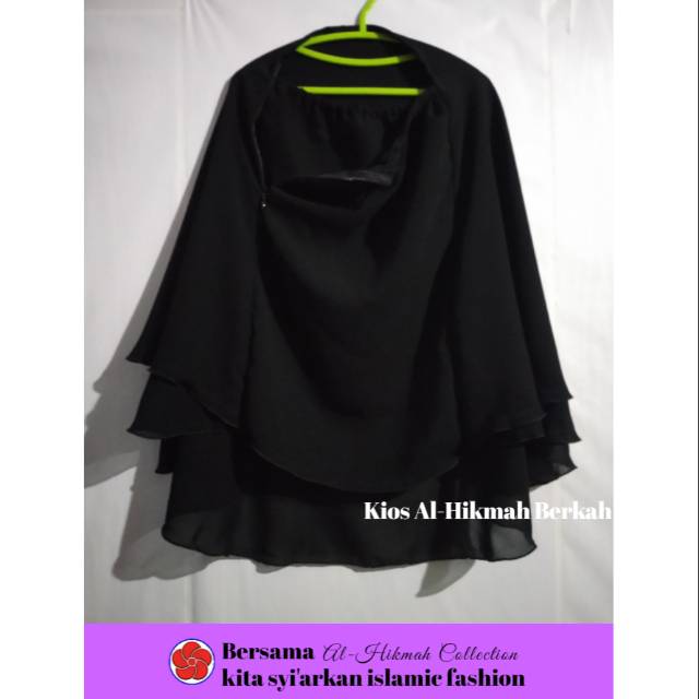 Purdah Safar Lepasan Banat 12 - 13 Tahun Al Hikmah Collection | Cadar Safar Lepas Purdah Siffon