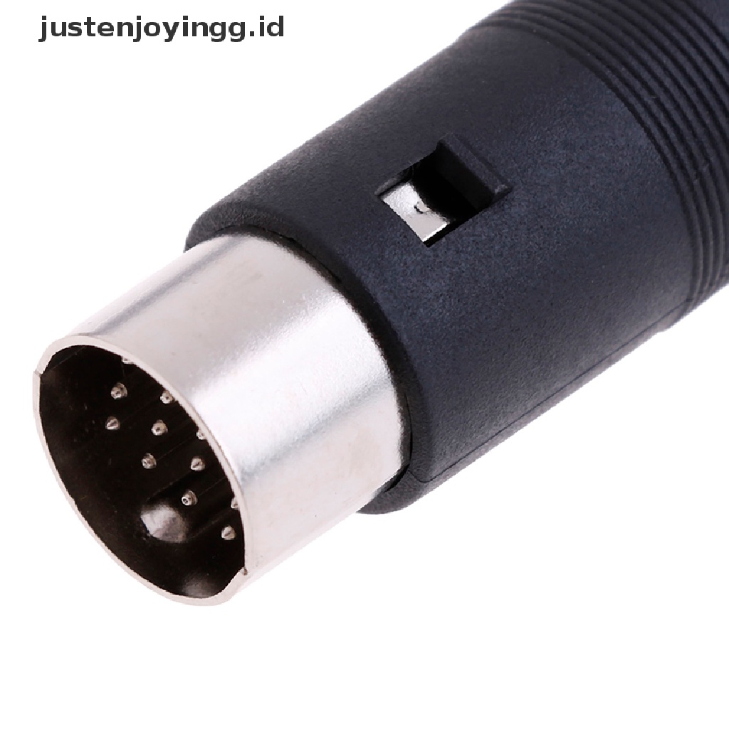 // justenjoyingg.id // Din plug 13 pin male inline audio adapter connector for atari st kenwood icom ~