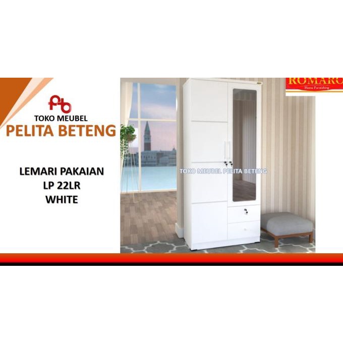 Jual Promo Lemari Romaro Lp Lr White Jogja Shopee Indonesia