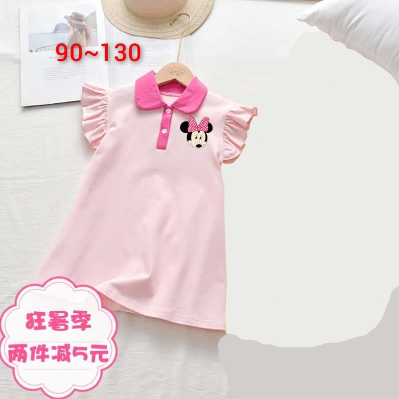 VISION ONLINE DRESS WANGKI MICKEY /CASUAL/COD/UMUR 1 2 3 TAHUN/BAJU ANAK PEREMPUAN/BAJU CEWEK/DRESS ANAK PEREMPUAN