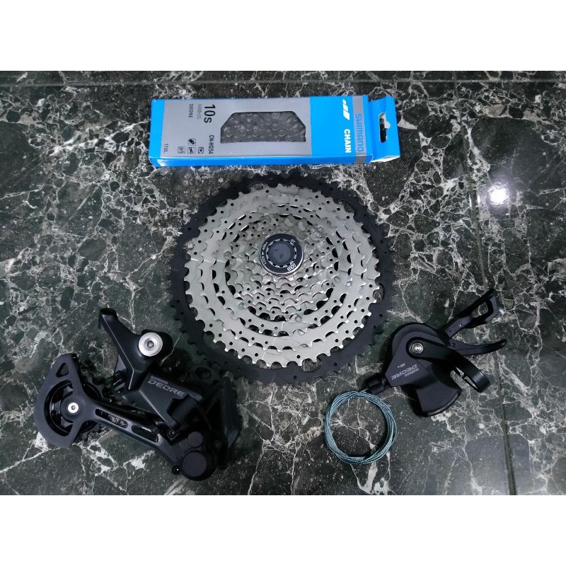 Jual Groupset Grupset 10 Speed Shimano Deore M5100 M4100 Original Japan 11 50t Shopee Indonesia 7371