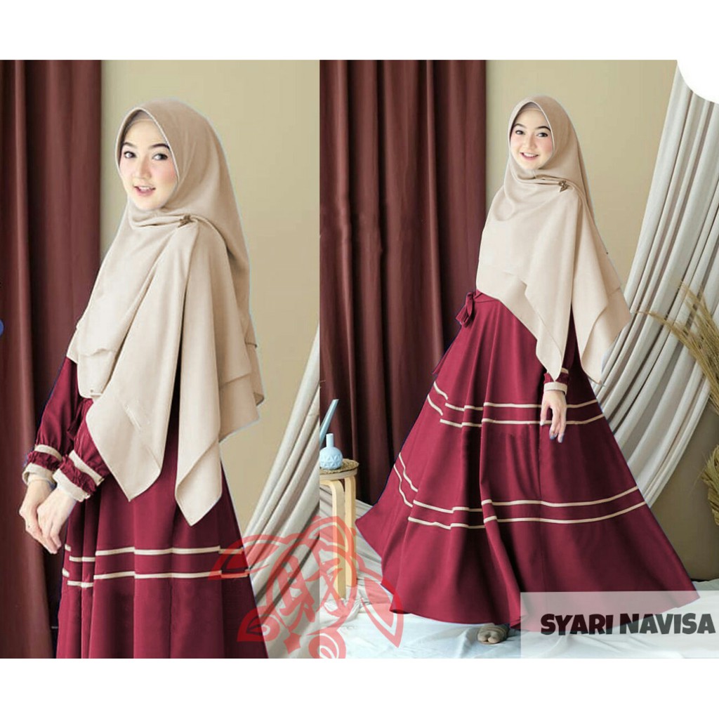 SYARI NAVISA BERGO / SYARI ASLANI  / SYARI MOSCREP PREMIUM / SYARI SIMPLE CASUAL / ADA BERGO NYA