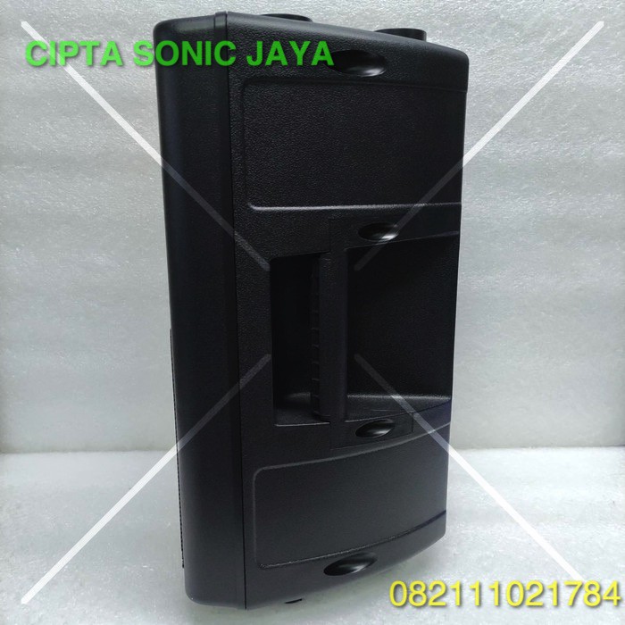 (JUAL 2 BUAH) box speaker monitor fiber plastik 8 inch model huper atau mackie