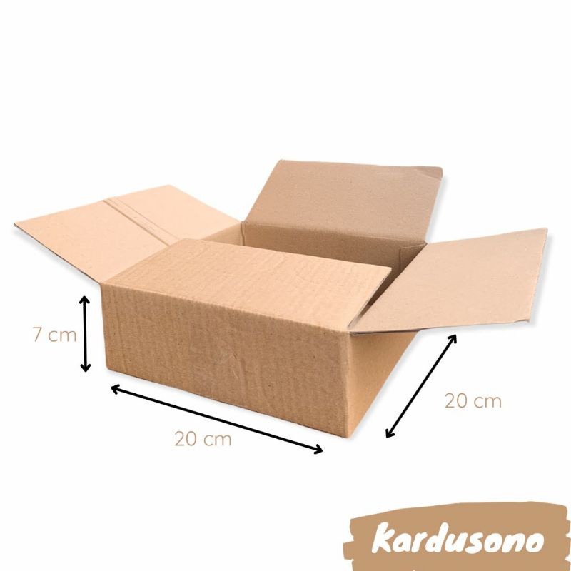 

Kardus 20x20x7 cm | Online Shop | Box | Packing | HP | Souvenir | Polos | Sablon