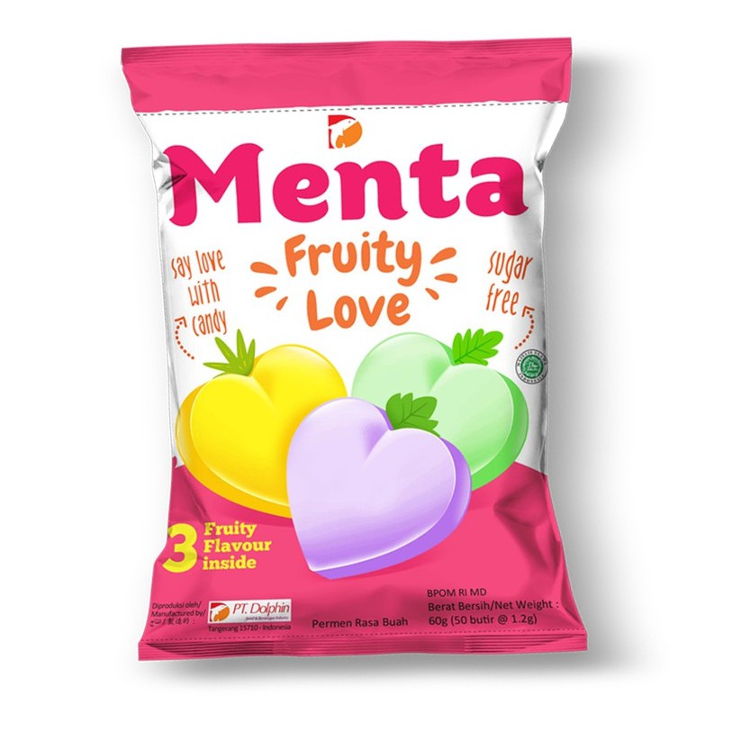 Menta Candy Sugar Free/ Permen Hati (Love Candy) item tertentu