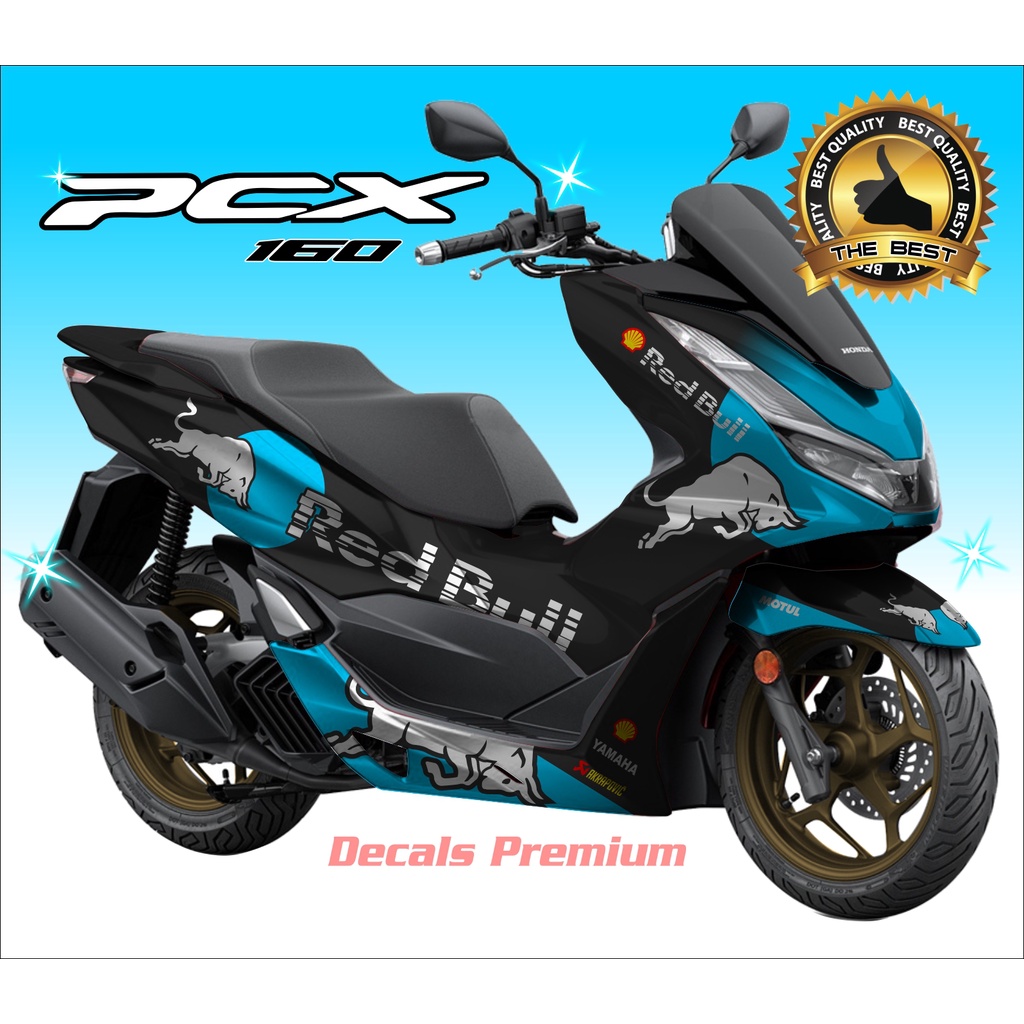 DECAL PCX NEW 160 GRAFIS / STICKER PCX REDBULL / PCX 160