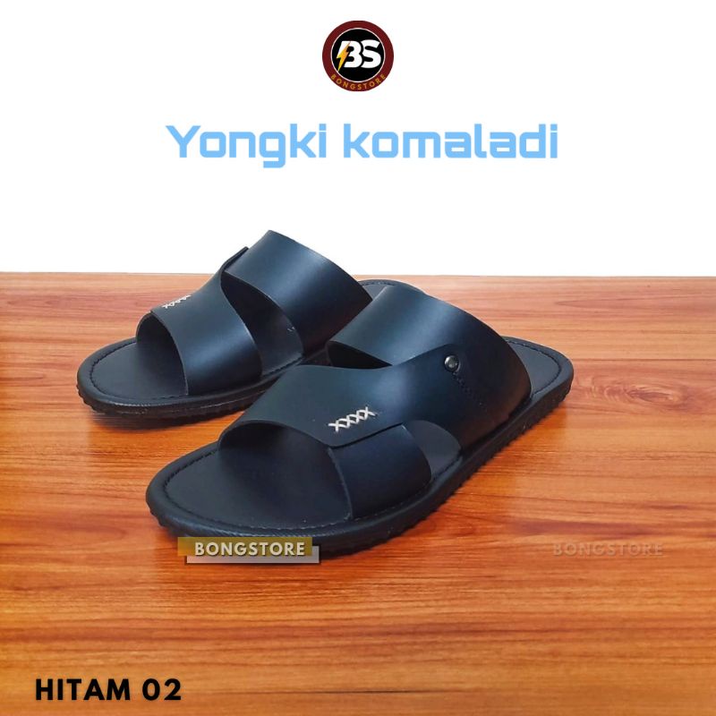 Sandal casual pria yongki komaladi terbaru sandal pria slide yongki komaladi terlaris