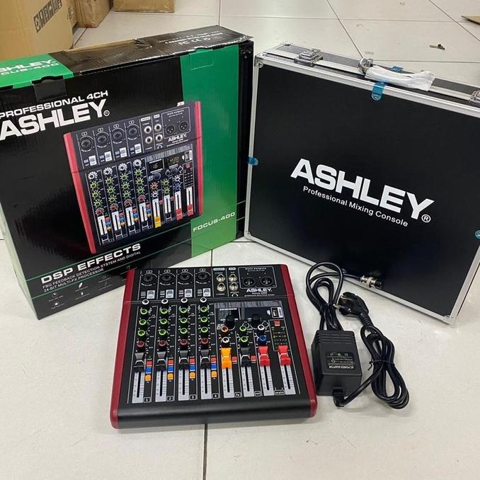 Mixer Ashley Focus 400 Original 4 Channel Bluetooth - USB