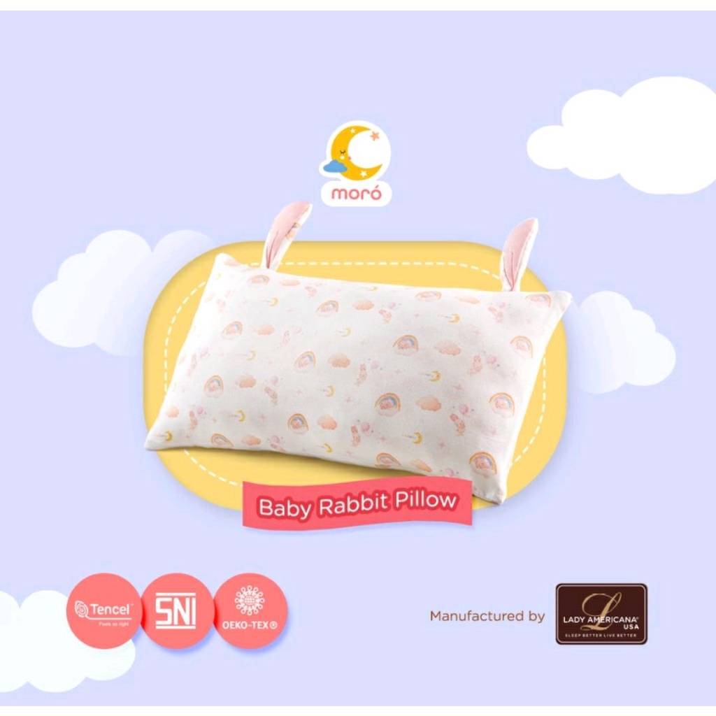 MORO BABY RABBIT PILLOW / BANTAL BAYI