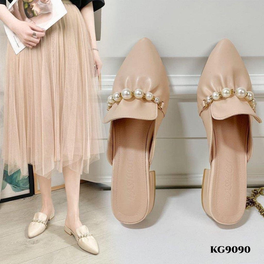 WYN SANDAL SLOPE PEARL KOREA DECOR KG9090