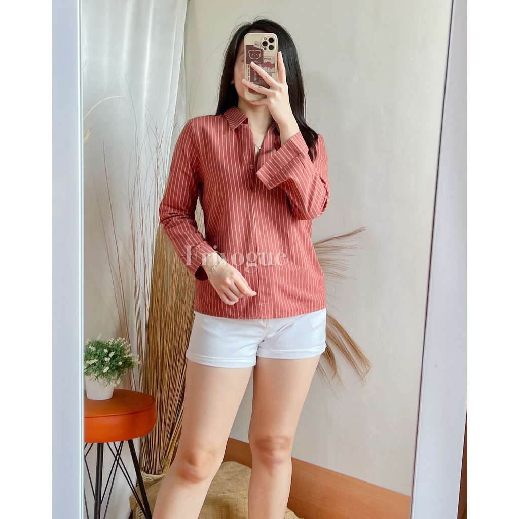 (IMPORT) Casual Office Shirt | TOP