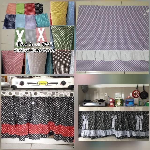 Ibc Gorden Kolong Dapur Polkadot Shopee Indonesia