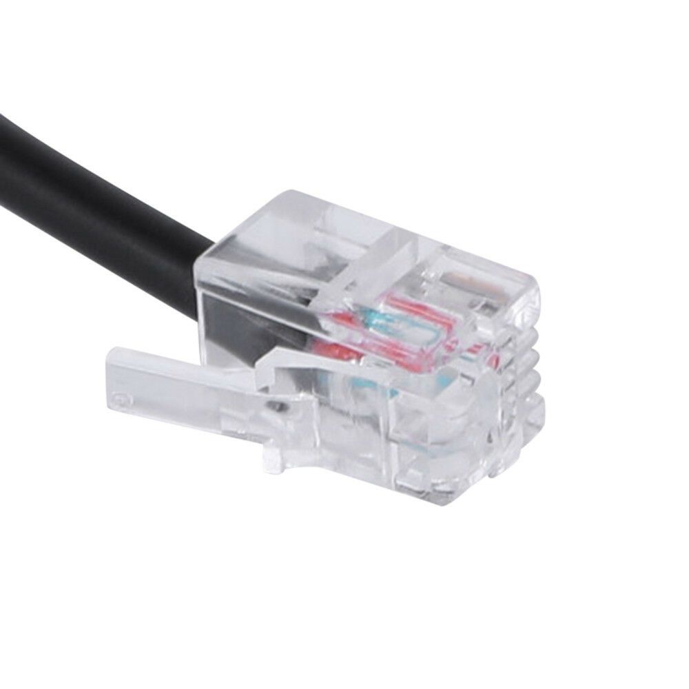 Rebuy Kabel Extension Splitter 4p4c Rj9 2 Female Ke 1 Male Multi Warna Tahan Lama Untuk Telepon