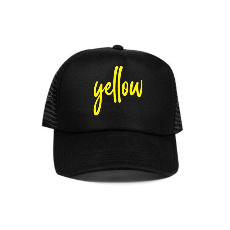 Topi Trucker yellow