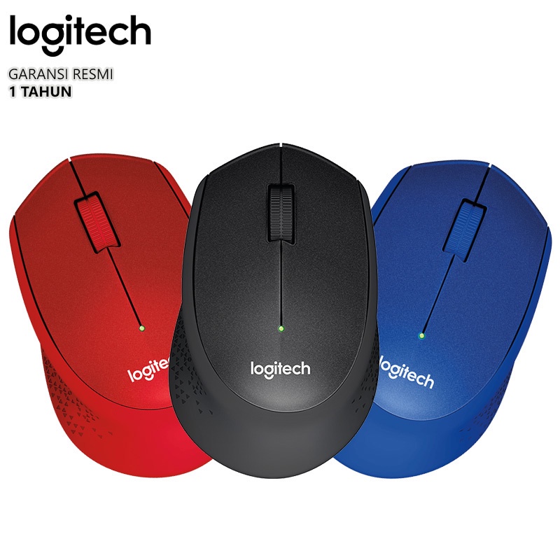 Logitech M331 Mouse Wireless Silent Click - Garansi Resmi