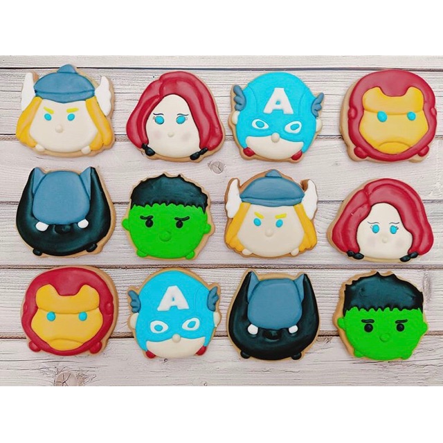 

Avengers Butter Cookies - Pre Order H-3 Series 15