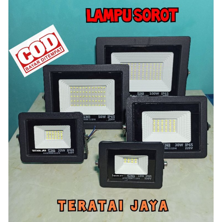 Lampu Sorot / lampu tembak LED 10W 20W 30W 50W 100W