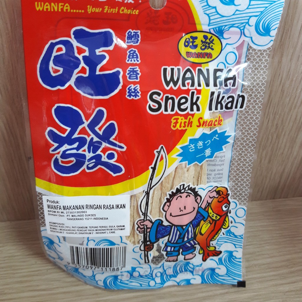 Wanfa Drief Fish Snack 50 gr