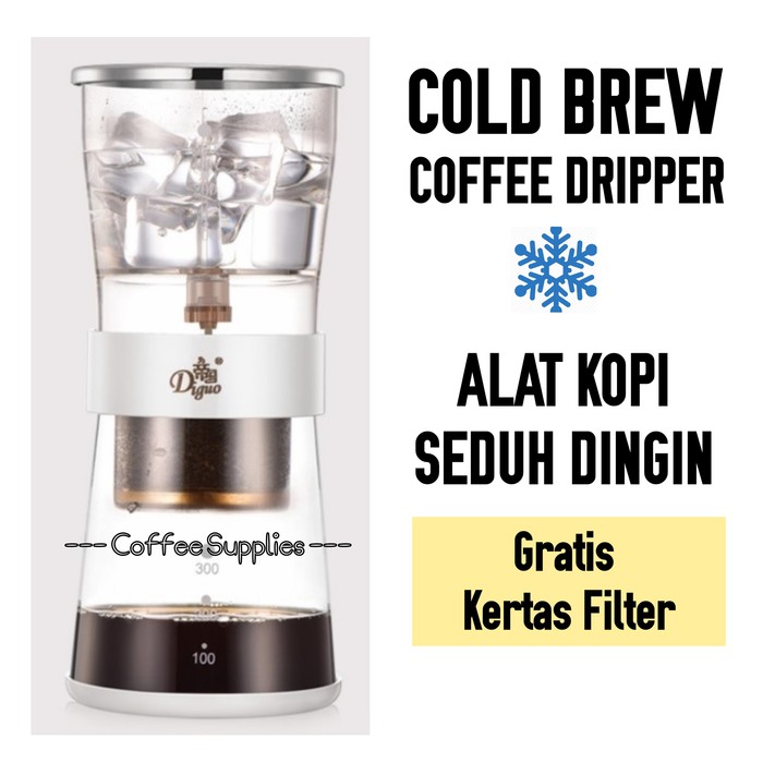COLD BREW COFFEE DRIPPER kopi seduh dingin tower drip maker Diduo 2173