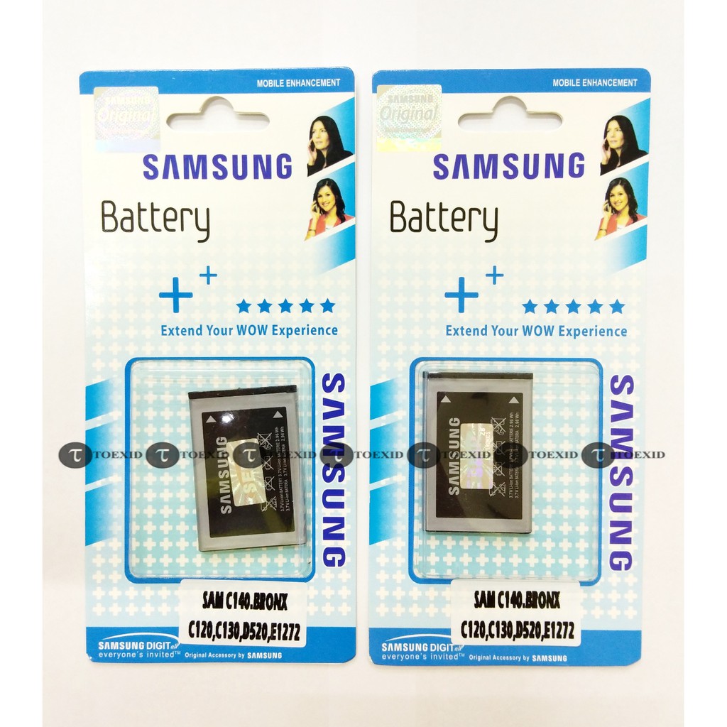 Baterai Samsung C140 C130 C120 E1080 E1272 E1205 - Batre Batrai AB463446BU Murah